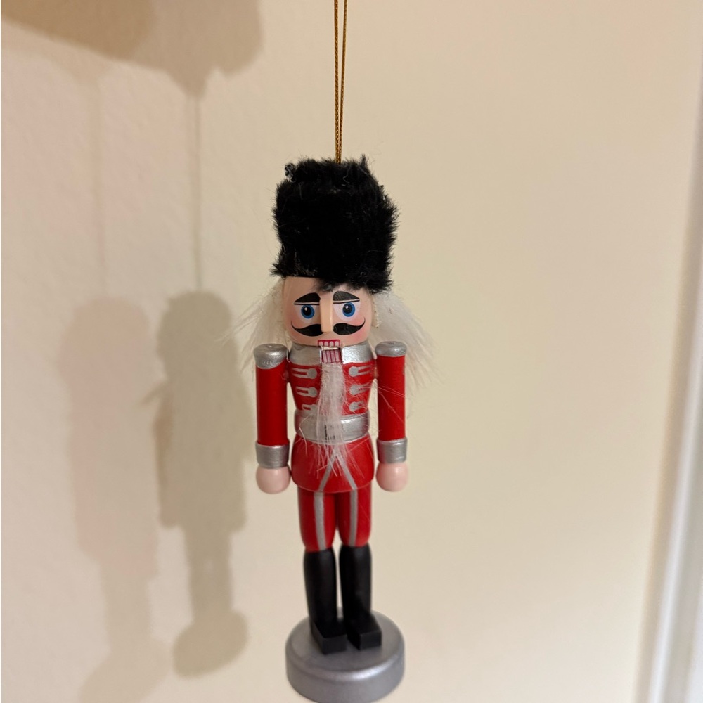 Red Nutcracker Soldier Ornament